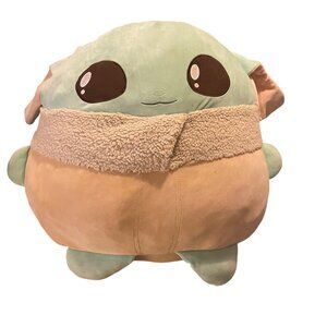 Star Wars The Mandalorian The Child Baby Yoda Plush Pillow 24" x 26" 10